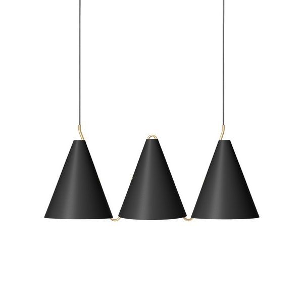 MOSAIK 250 SIDEBYSIDE III Taklampa Svart