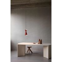 NINOTCHKA 195 Pendelleuchte Rot