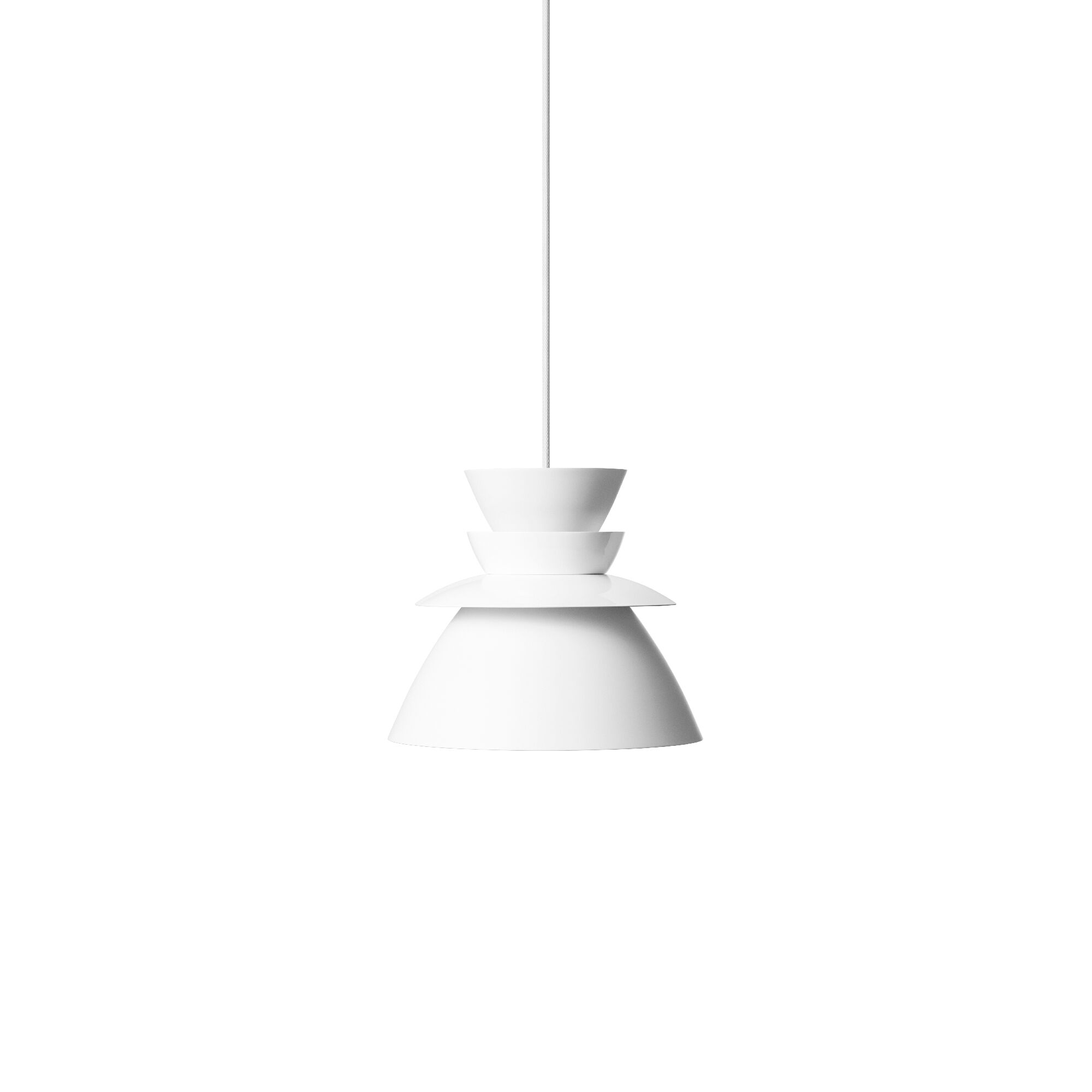 SUNDOWNER Taklampe 250 Hvit
