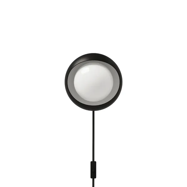 CORNEA 150 Vegglampe Sort/Opal
