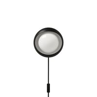 CORNEA 150 Vegglampe Sort/Opal