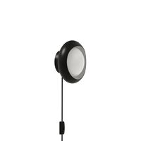 CORNEA 150 Vegglampe Sort/Opal