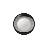 CORNEA 220 Væglampe Sort/Opal