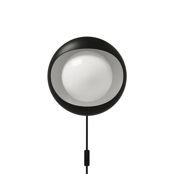 CORNEA 220 Væglampe Sort/Opal