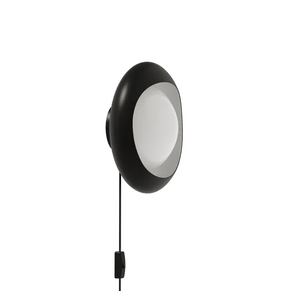 CORNEA 220 Væglampe Sort/Opal
