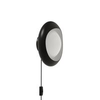 CORNEA 220 Væglampe Sort/Opal