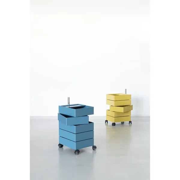 360 Container 5 Trolley Blue