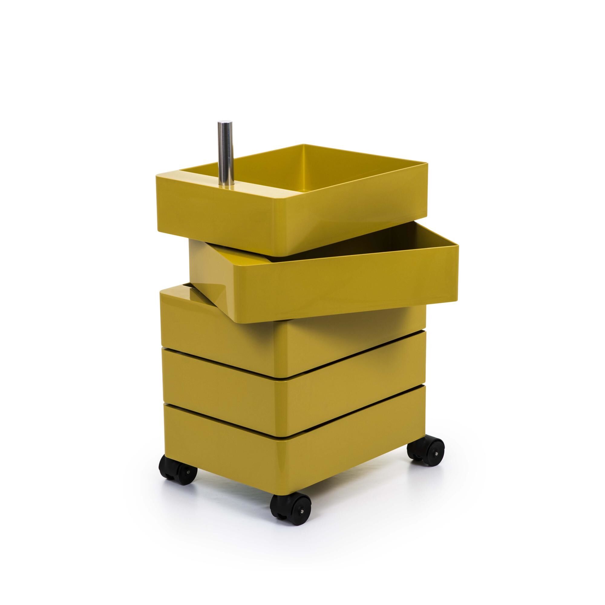 360 Container 5 Rullevogn Gul