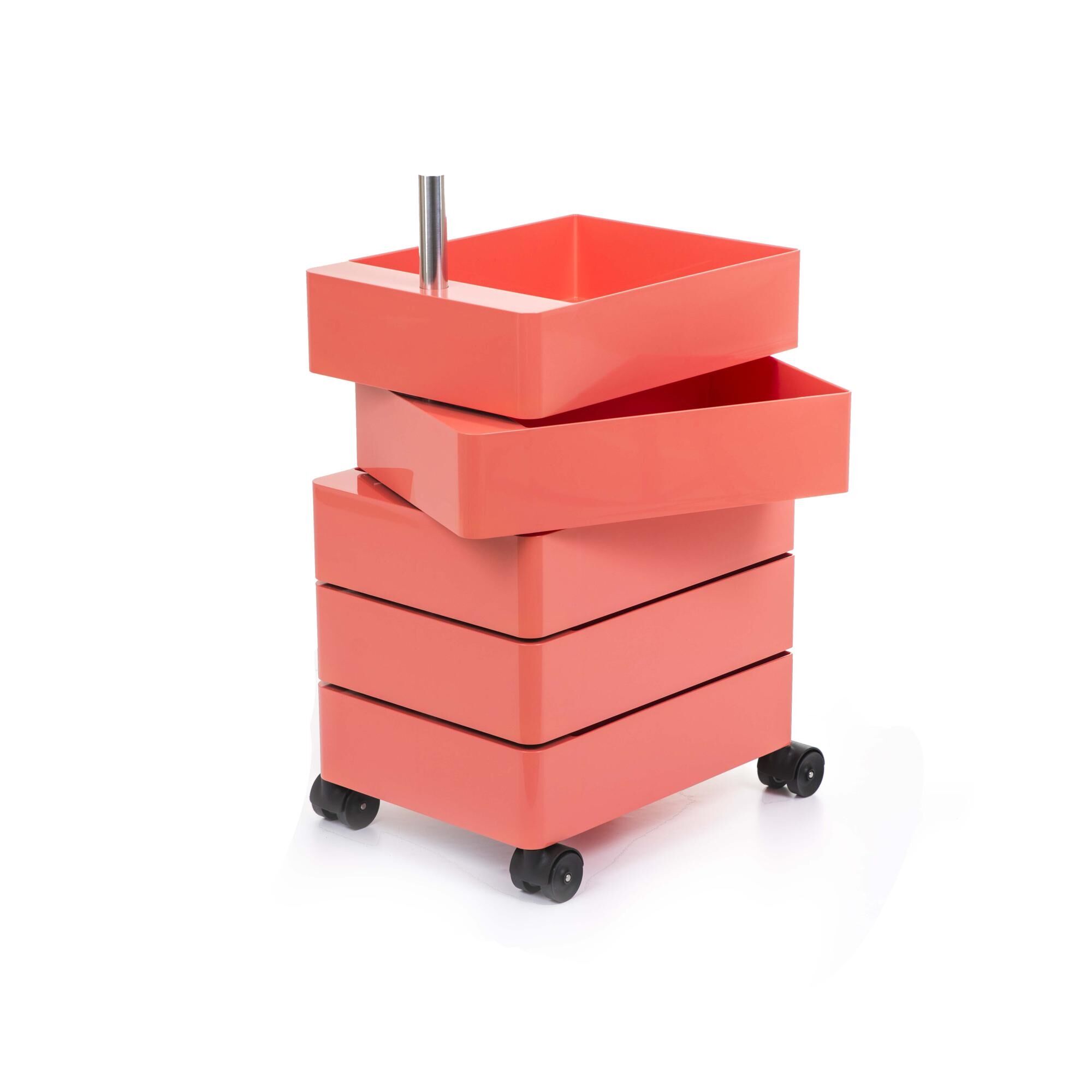 360 Container 5 Rullevogn Pink