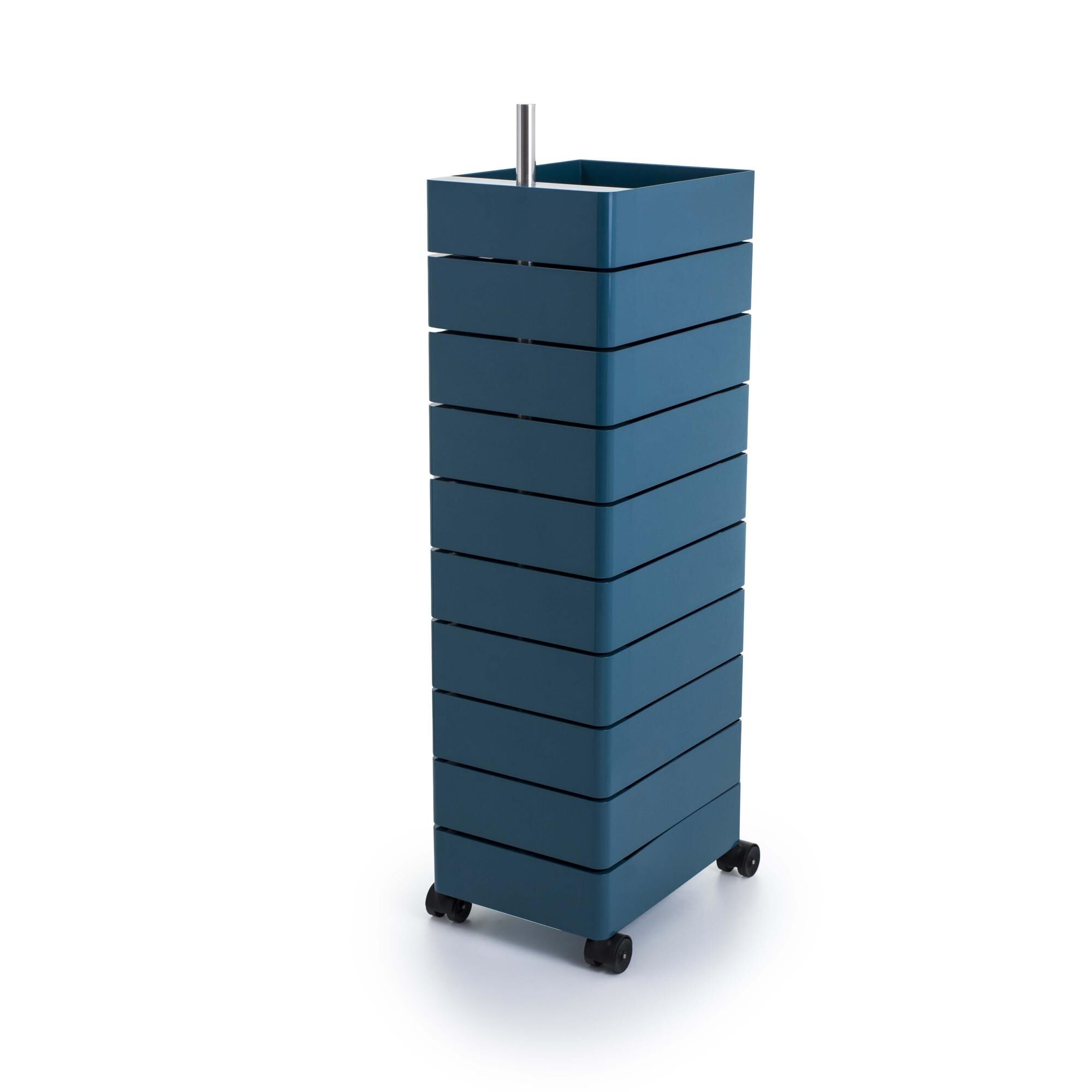 360 Container 10 Rullevogn Bl