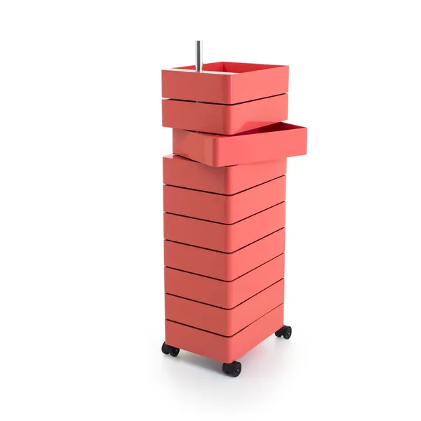 Trolley 360 Container 10 Rosa