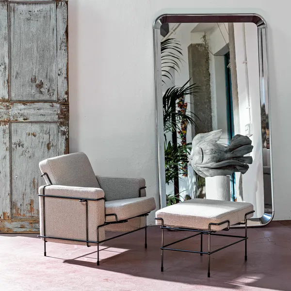Deja-Vu Mirror 190 x 73 cm Aluminum