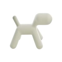Puppy Abstractdog Taburete Pequeño Blanco