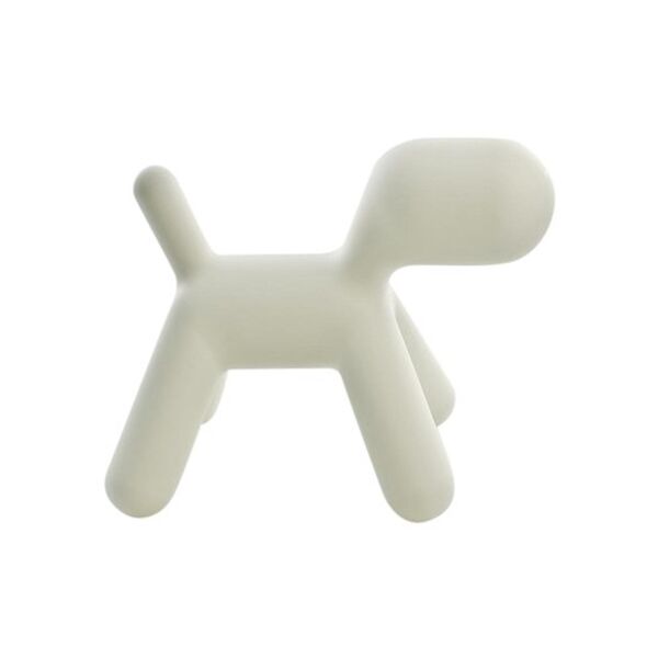 Puppy Abstractdog Sgabello Piccolo Bianco