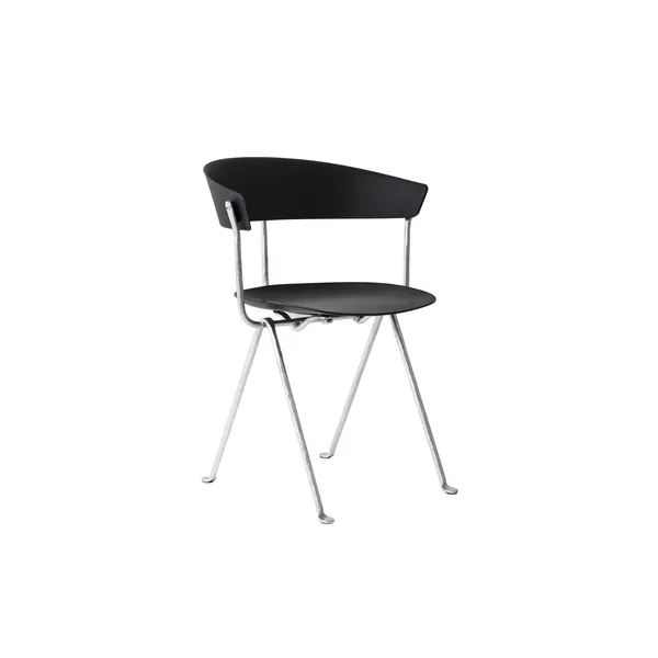 Officina Dining Galvanized/ Black