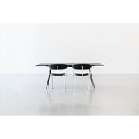 Officina Dining Galvanized/ Black