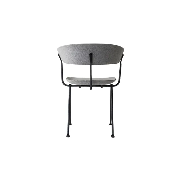 Officina Dining Chair Anthrazit/Quadrat Divina Hellgrau