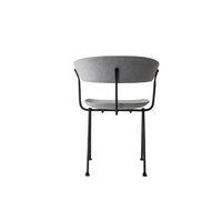 Officina Dining Chair Anthrazit/Quadrat Divina Hellgrau