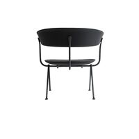Officina Sessel Anthrazit/ Schwarz Leder