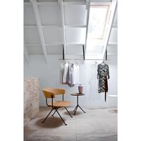 Officina Sessel Anthrazit/ Schwarz Leder