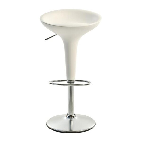 Bombo Bar Stool White