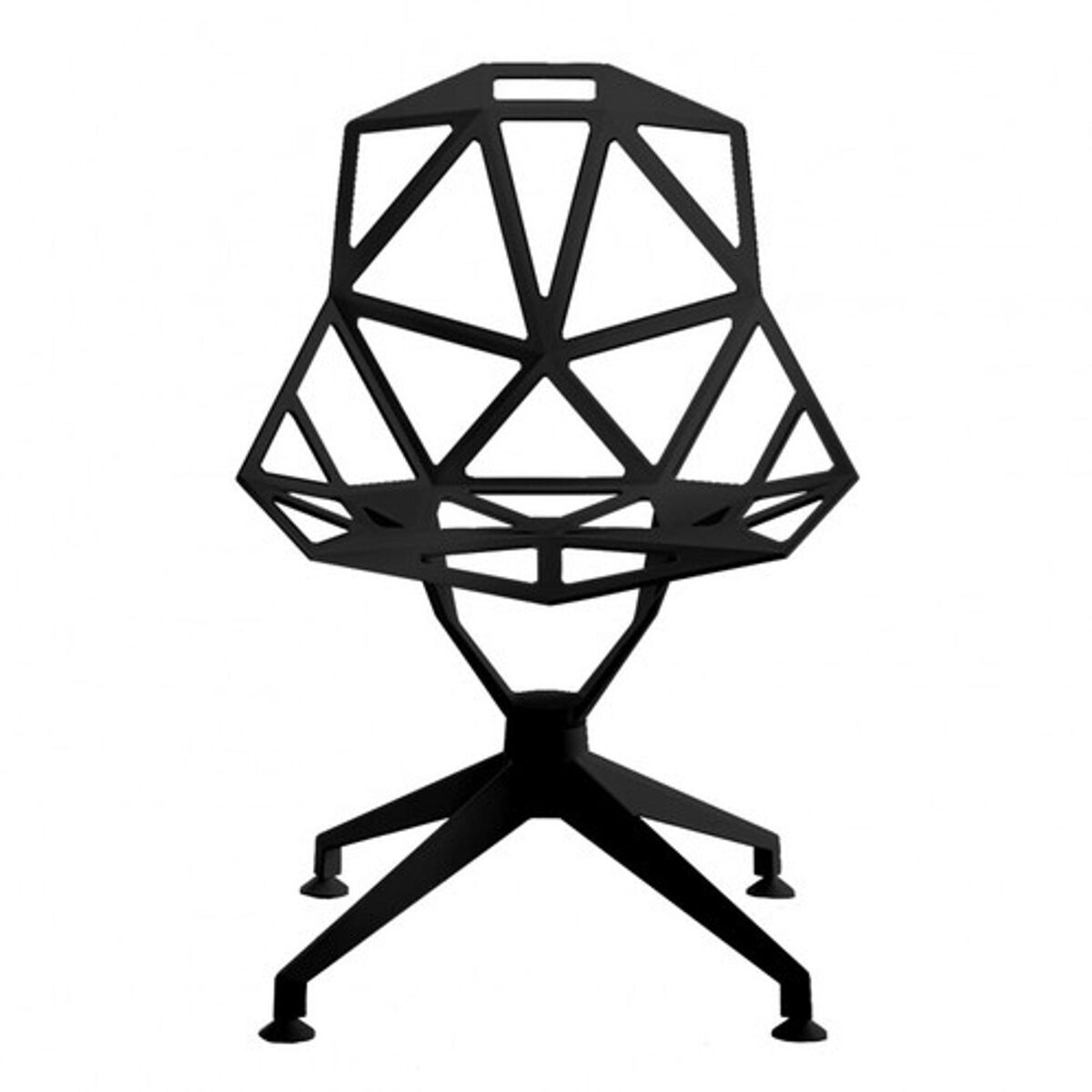 Chair One 4 Ben Matstol Svart