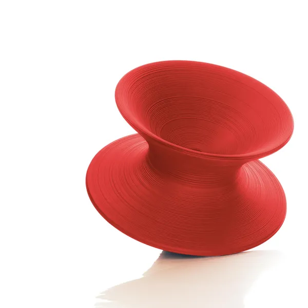 Spun Rotating Chair Red