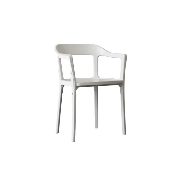 Steelwood Dining Chair White