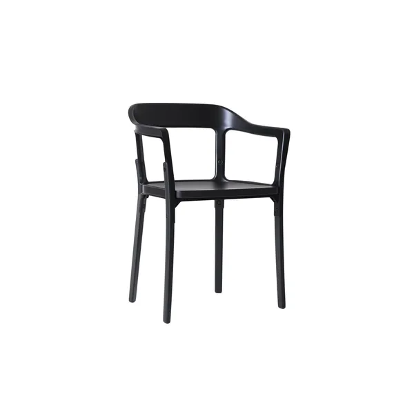 Steelwood Dining Chair Black