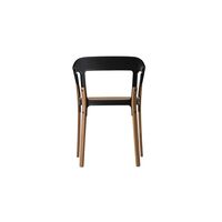 Steelwood Dining Chair Walnut/ Black