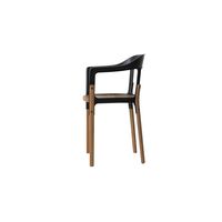 Steelwood Dining Chair Walnut/ Black