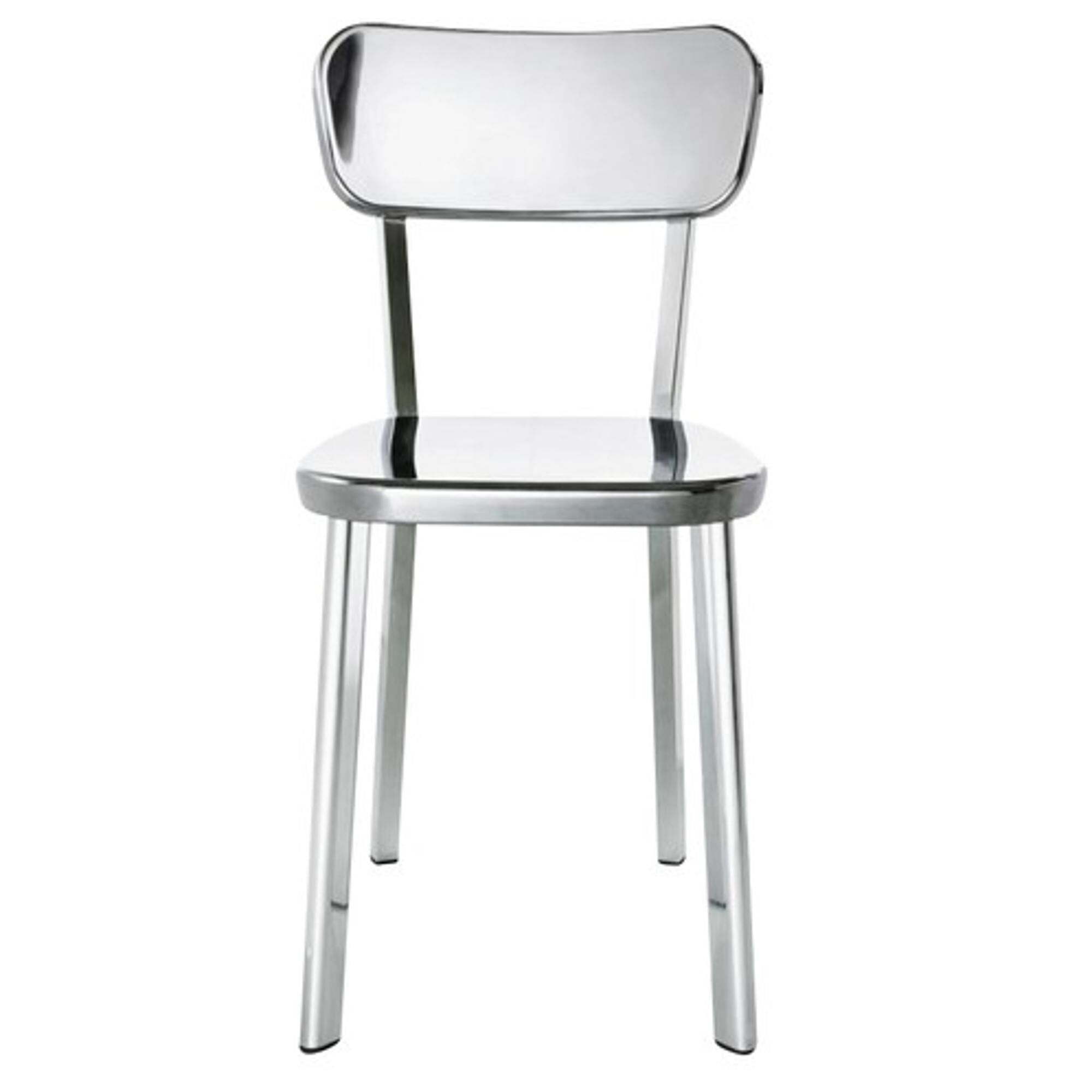 Deja-Vu Spisebordsstol Poleret Aluminium