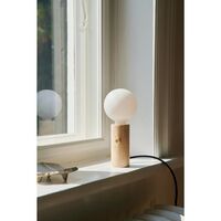 Core Pendant/ Table Lamp Cream Travertine
