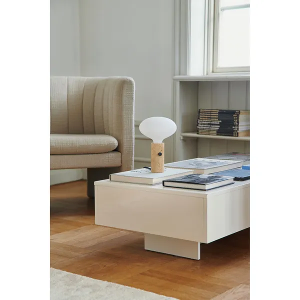 Core Pendant/ Table Lamp Cream Travertine