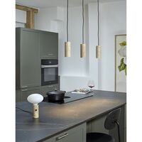 Core Pendant/ Table Lamp Cream Travertine