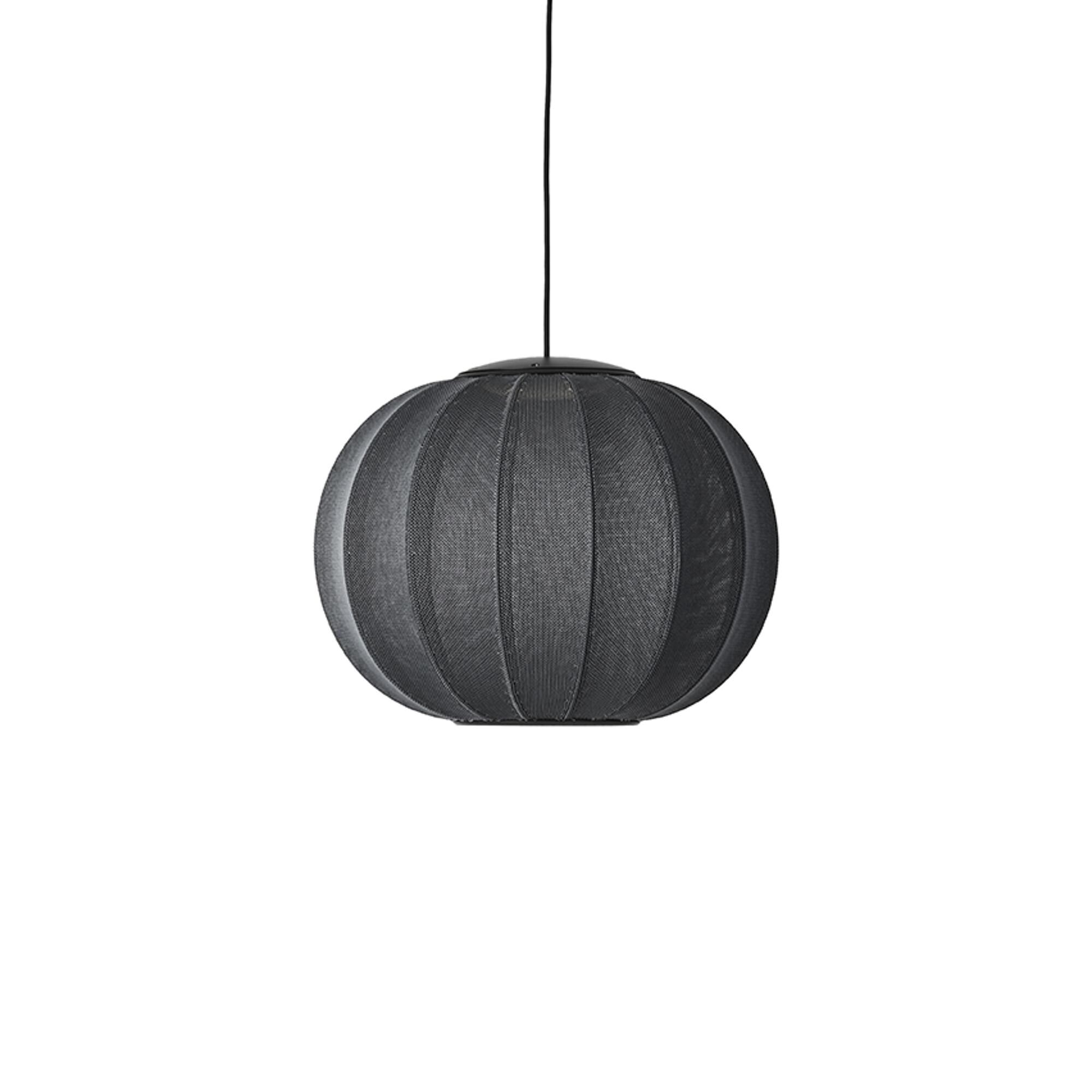 Knit-Wit Rund Taklampa &Oslash;45 Svart LED
