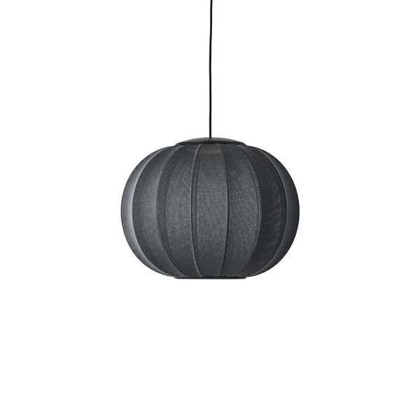 Knit-Wit Rund Taklampa Ø45 Svart LED