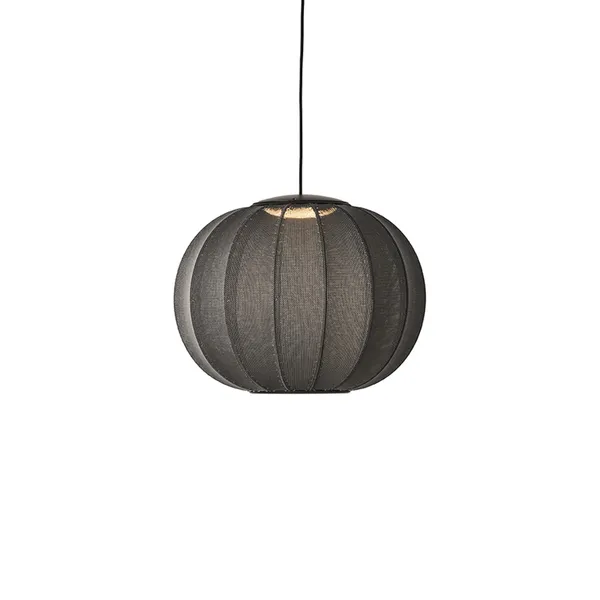 Knit-Wit Round Pendel Ø45 Sort LED