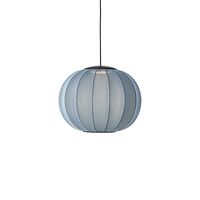 Knit-Wit Round Pendant Ø45 Blue Stone LED