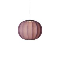 Knit-Wit Round Pendant Ø45 Burgundy LED
