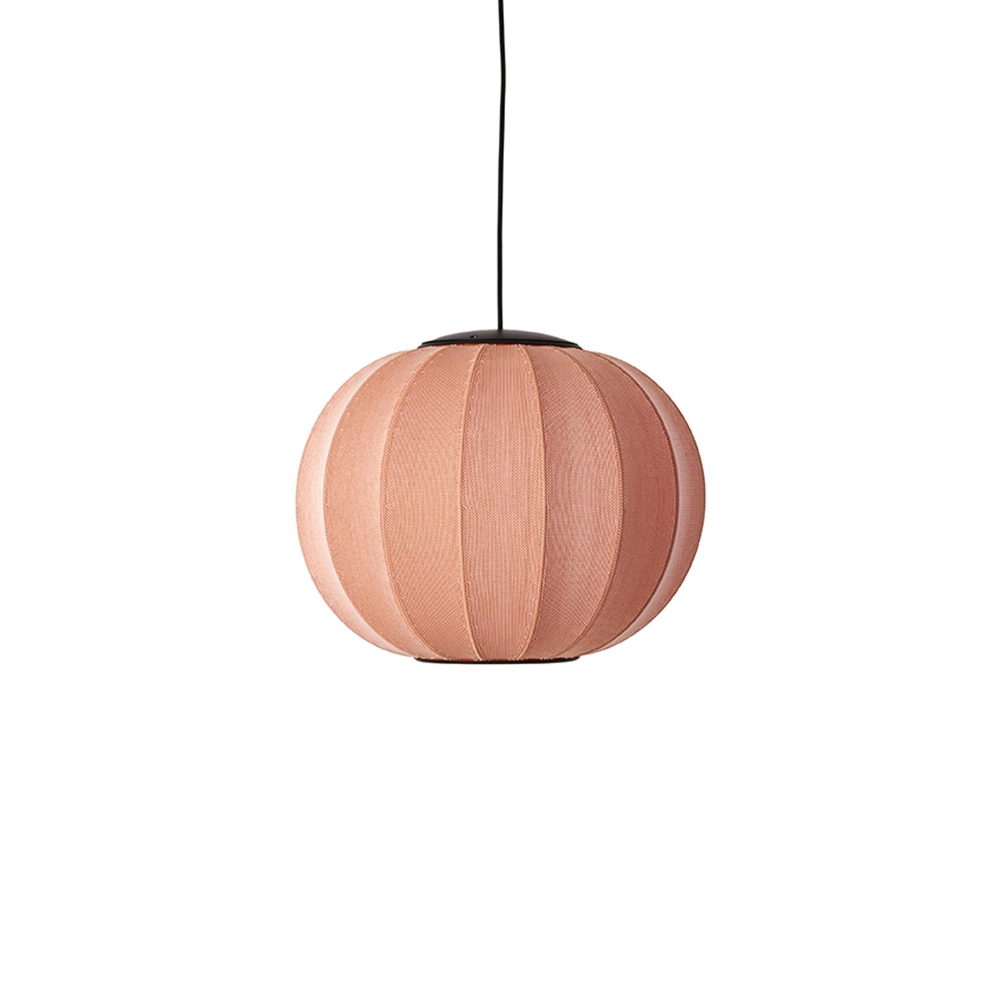 Knit-Wit Round Pendel 45 Coral LED