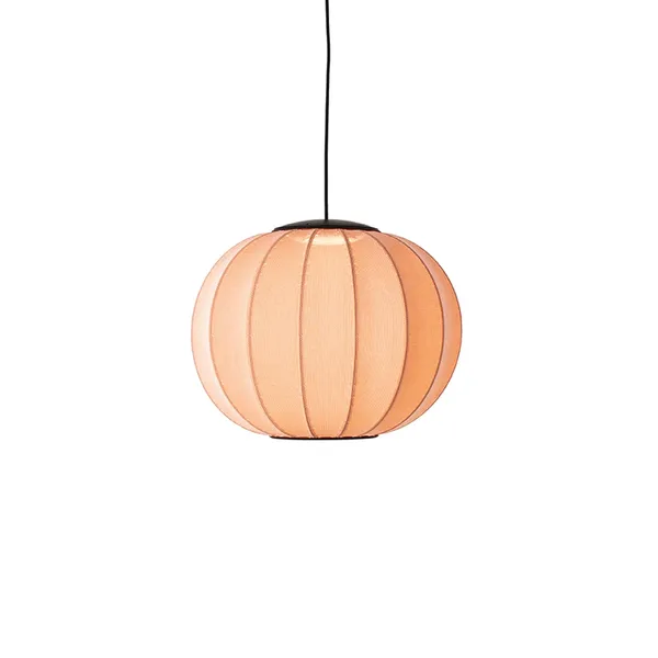 Knit-Wit Round Pendant Ø45 Coral LED