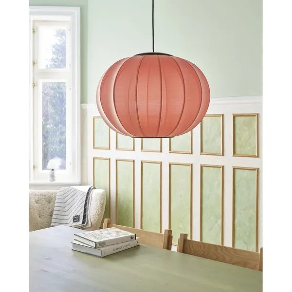 Knit-Wit Round Pendant Ø45 Coral LED
