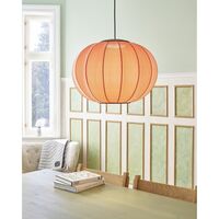 Knit-Wit Round Pendant Ø45 Coral LED