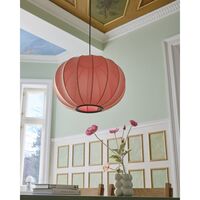 Knit-Wit Round Pendant Ø45 Coral LED