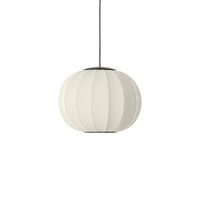 Knit-Wit Round Pendant Ø45 Pearl White LED