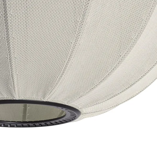 Knit-Wit Round Pendant Ø45 Pearl White LED