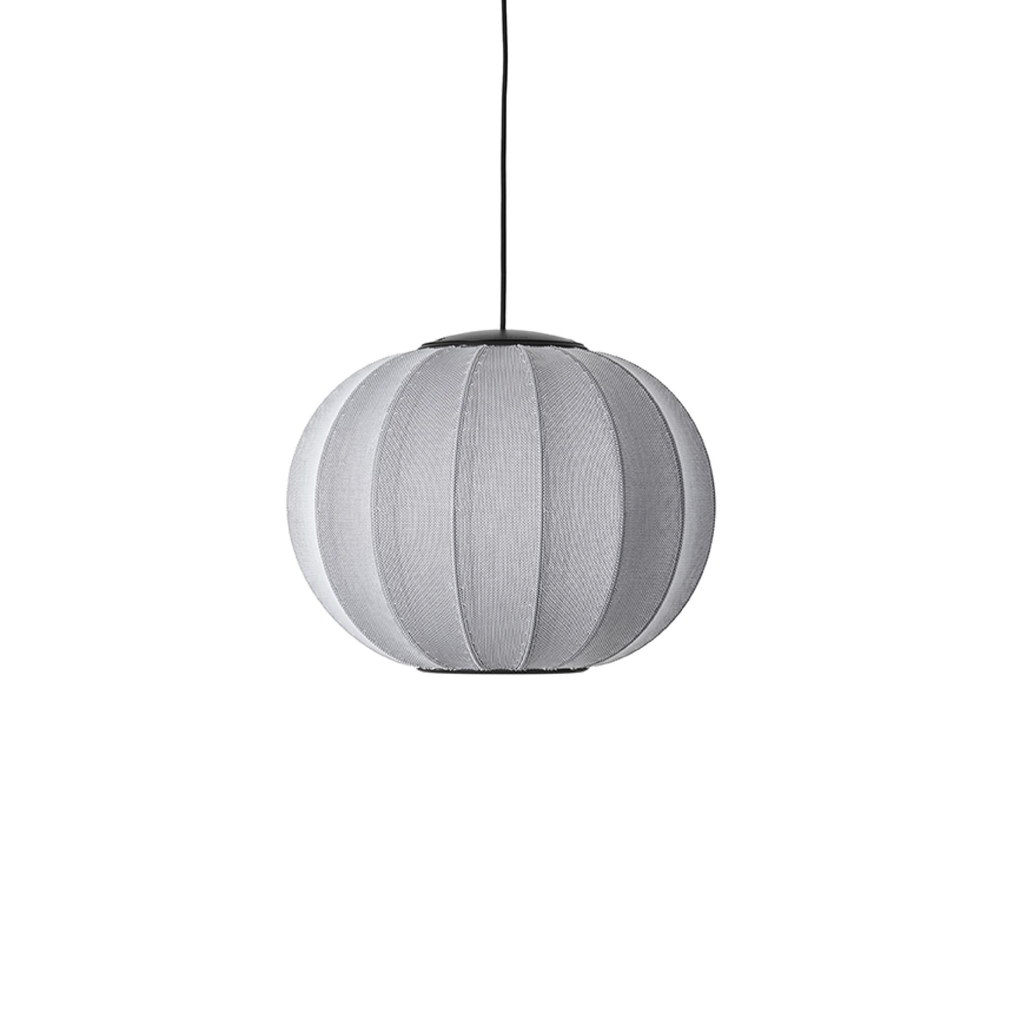 Knit-Wit Rund Taklampa &Oslash;45 Silver LED