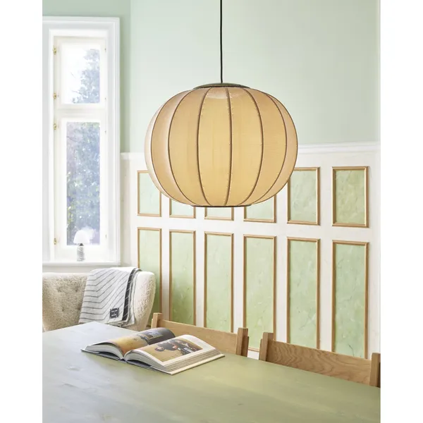 Knit-Wit Round Pendant Ø45 Sand Stone LED