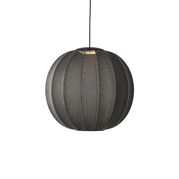 Knit-Wit Round Pendant Ø60 Black LED